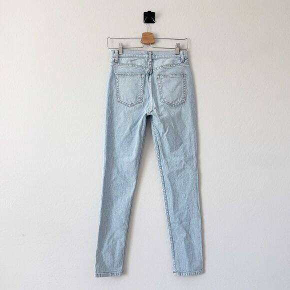 NEW Reformation Serena High Skinny Jeans in Aruba Light Wash Size 25 - Picture 6 of 10